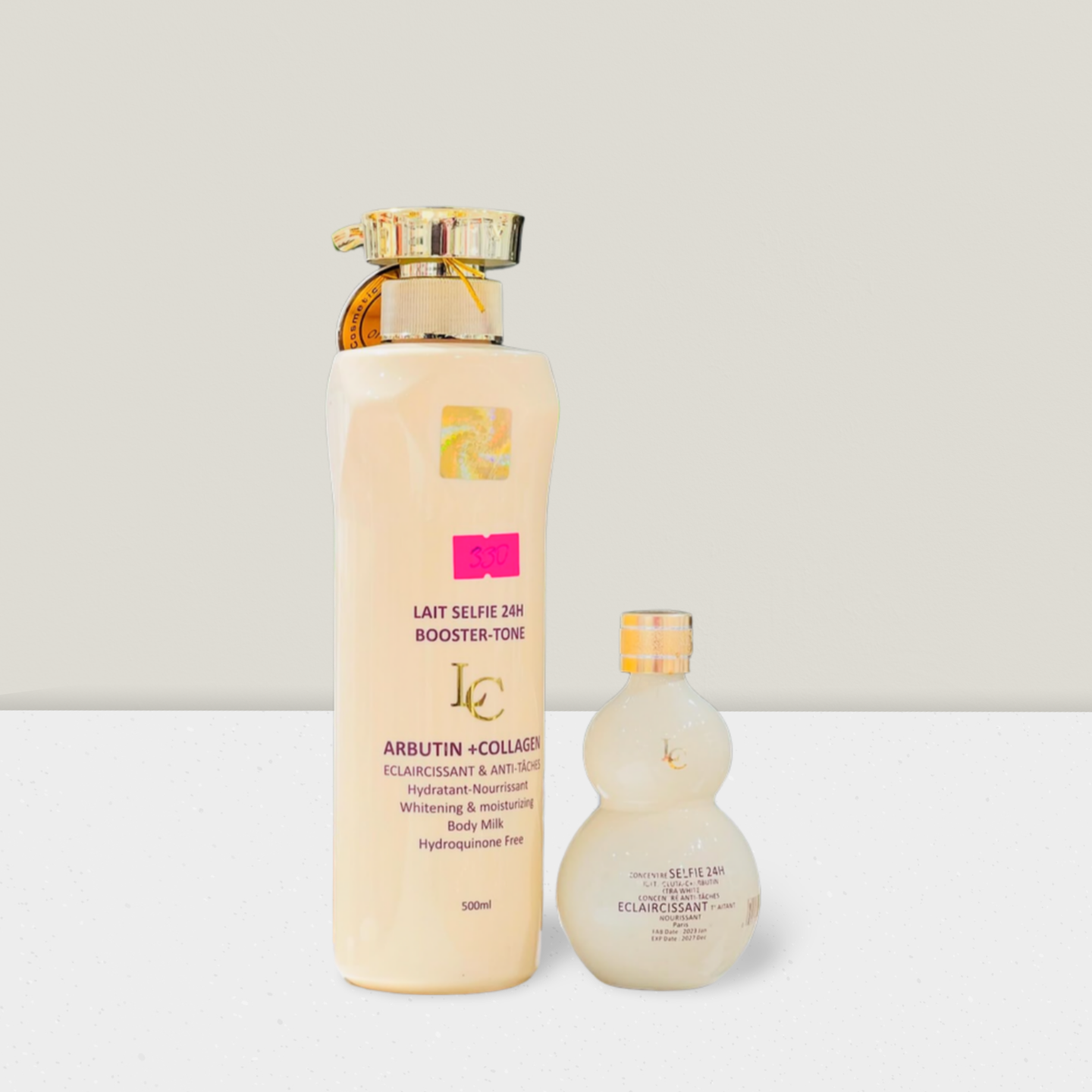 Gamme Selfie Lait + Sérum