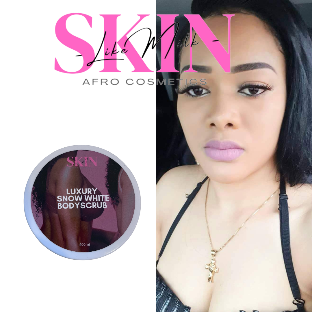 Luxury snow white boduscrub