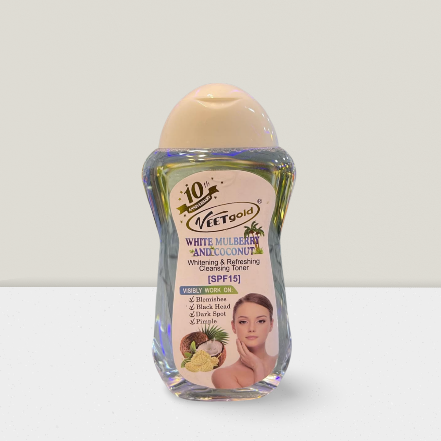 Veet gold facial toner