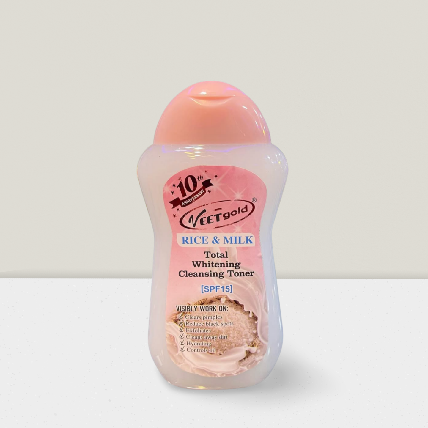 Veet gold facial toner