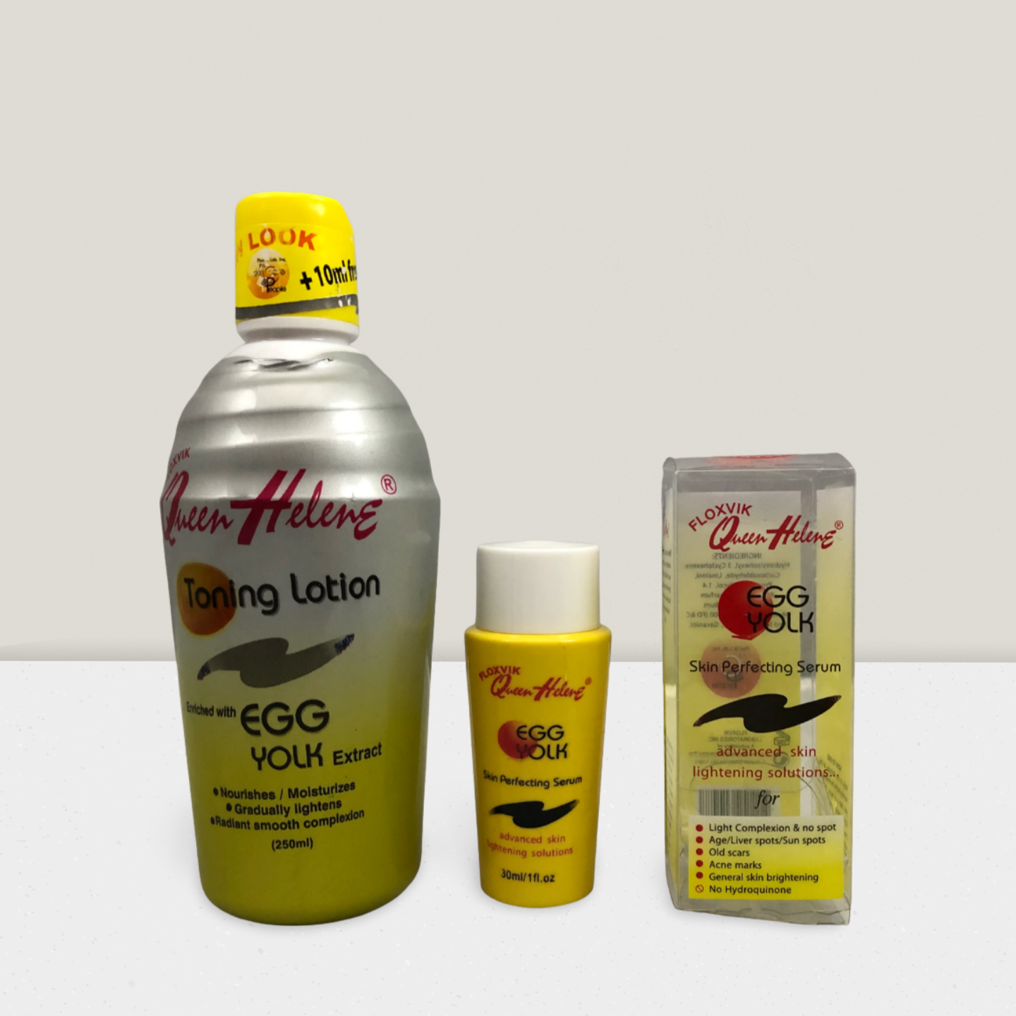 Queen Helene Set 2‑en‑1 au Jaune d’Œuf