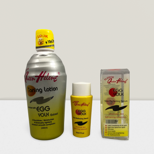 Queen Helene Set 2‑en‑1 au Jaune d’Œuf