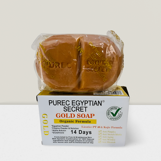 Savon Purec Egyptian Secret Gold X2