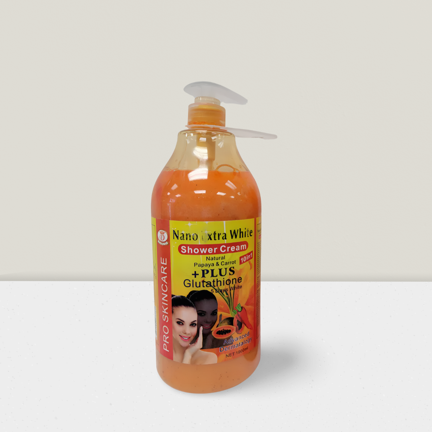Crème de Douche Nano Extra White + Plus Glutathion