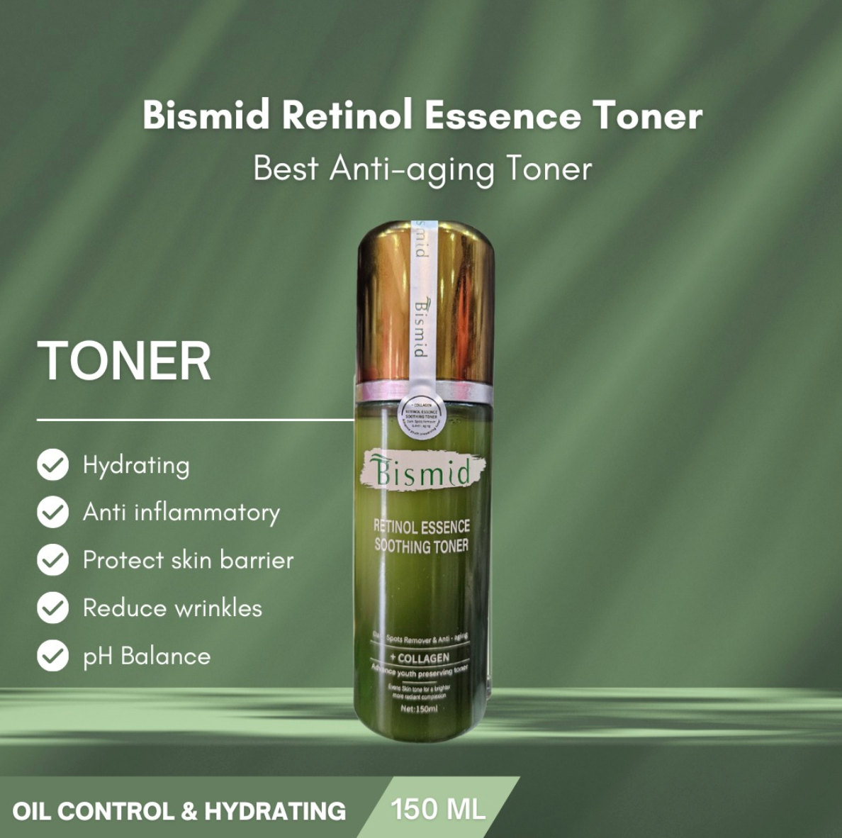 Bismid retinol essence toner