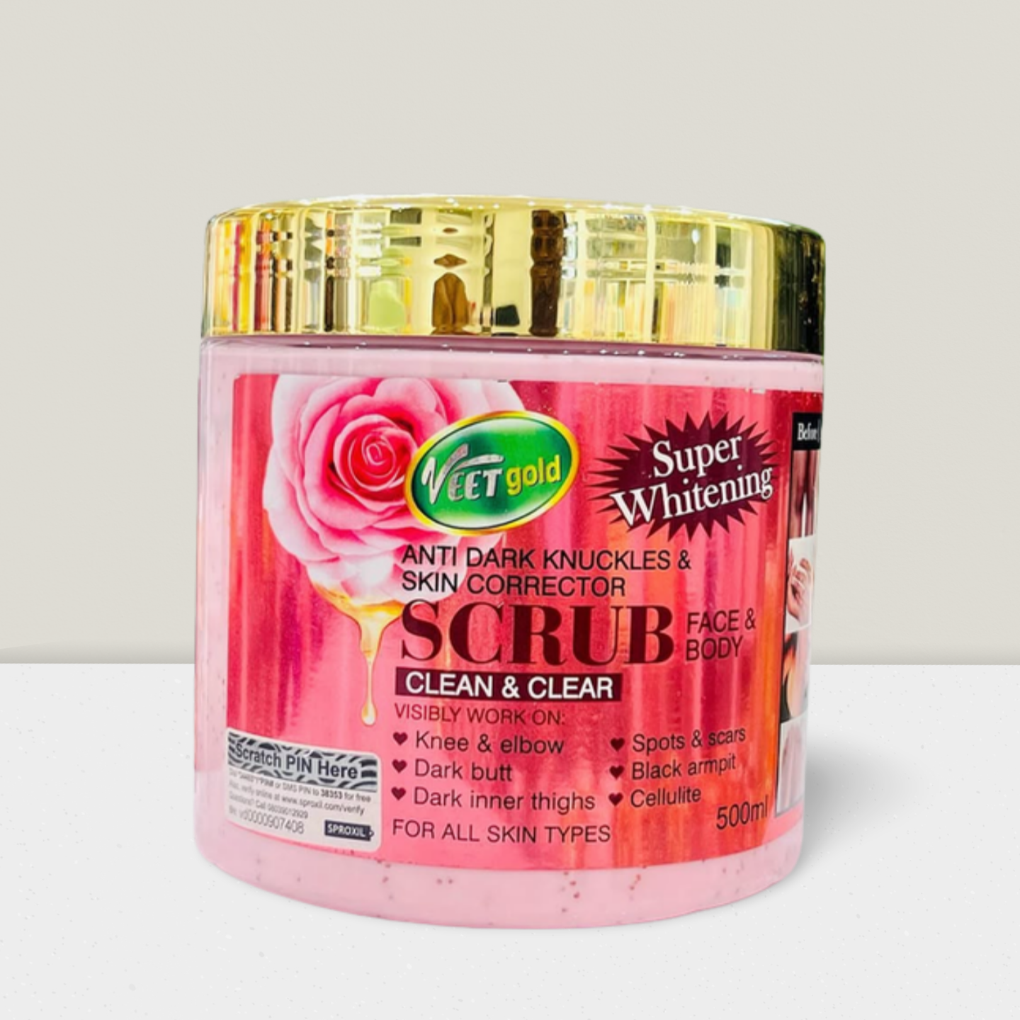 Gommage Veet Gold