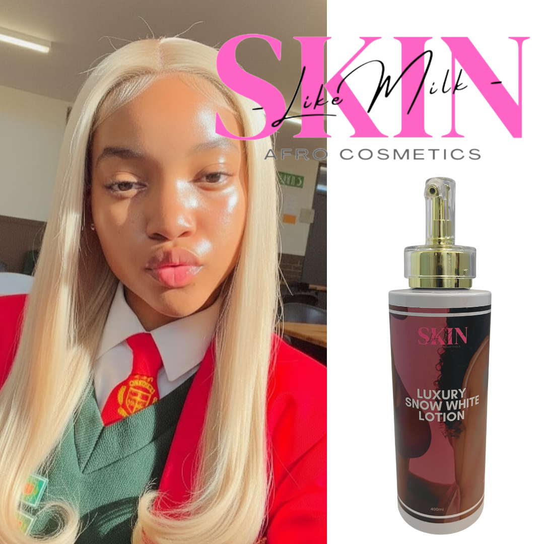 Luxury snow white body lotion