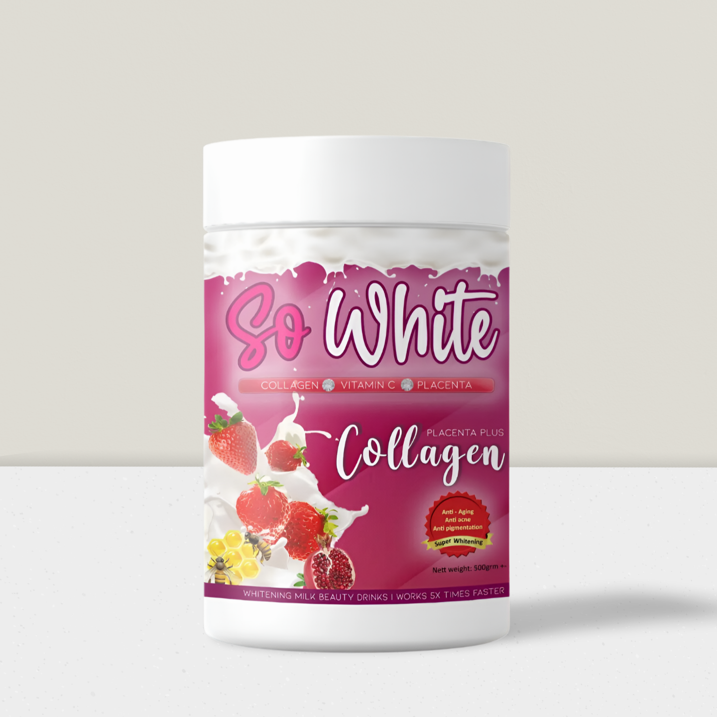 So white collagen